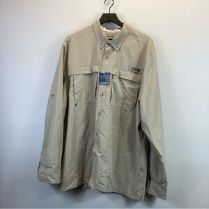 Eddie Bauer MR LS Rips Top Guide Shirt Size XXL